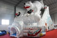 КЭ скольжения полярного медведя сделанный материал ПВК тематического большого раздувного стандартный поставщик