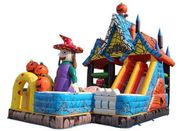Дом прыжка крупного плана детей темы ведьмы хеллоуина с подгонянным размером поставщик