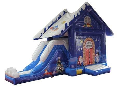Надувной замок Рожденственской ночи раздувной/коммерчески дом прыжка с скольжением ВСК-238 н поставщик