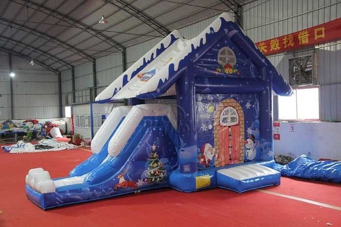 Надувной замок Рожденственской ночи раздувной/коммерчески дом прыжка с скольжением ВСК-238 н