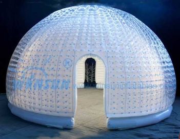 Китай Красивый ясный раздувной шатер пузыря, шатер купола крупного плана диаметра 6м завод