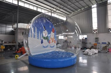 Китай Запас на шариках шоу снега продажи раздувных, глобус снега рождества, раздувной шарик дисплея рождества для украшения завод