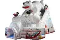 КЭ скольжения полярного медведя сделанный материал ПВК тематического большого раздувного стандартный поставщик